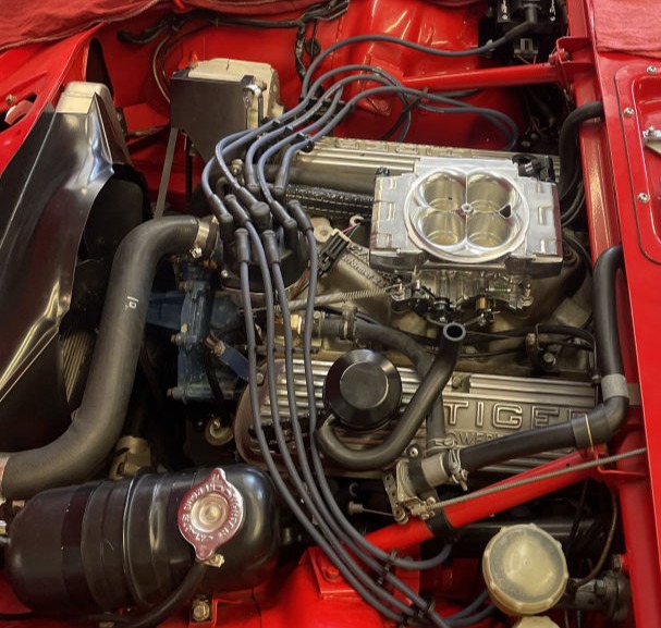 High performance fuel injection restomod on a Sunbeam Tiger